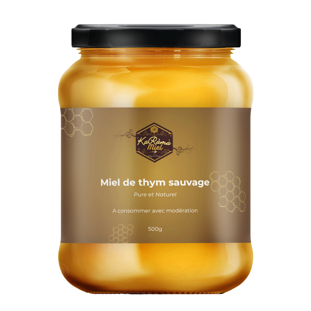 Miel de thym de haute Montagne d'Andalousie