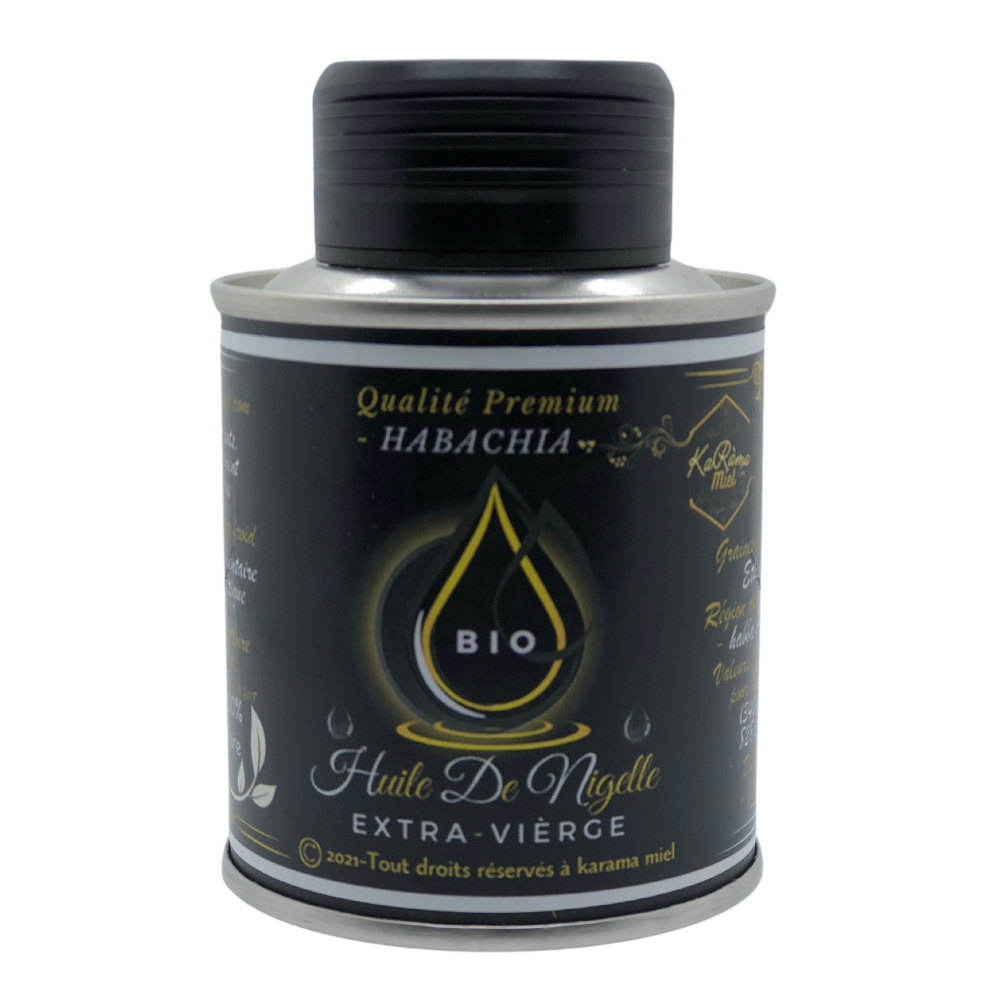 Huile de nigelle extra-vierge 100ml – Votre allié beauté et santé